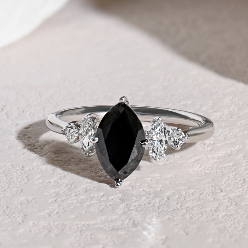 Juliette Hidden 1-1/2ct Black Diamond