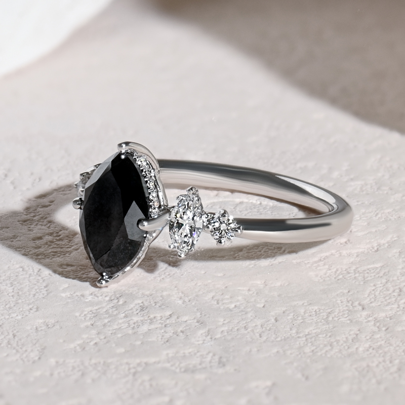 Juliette Hidden 1-1/2ct Black Diamond