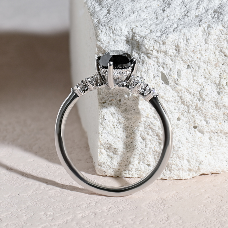 Juliette Hidden 1-1/2ct Black Diamond