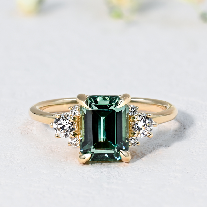 Colette Lab Created Green Sapphire
