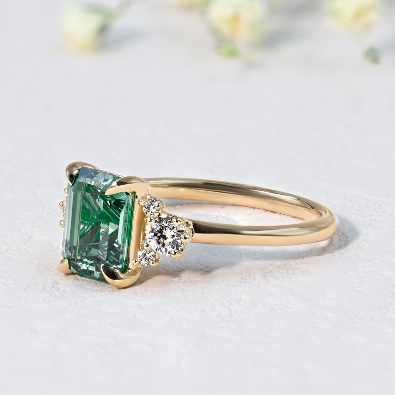 Colette Lab Created Green Sapphire