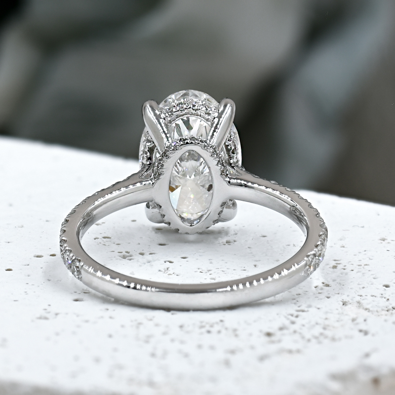 Luxury Alerie Oval 2-3/4ct