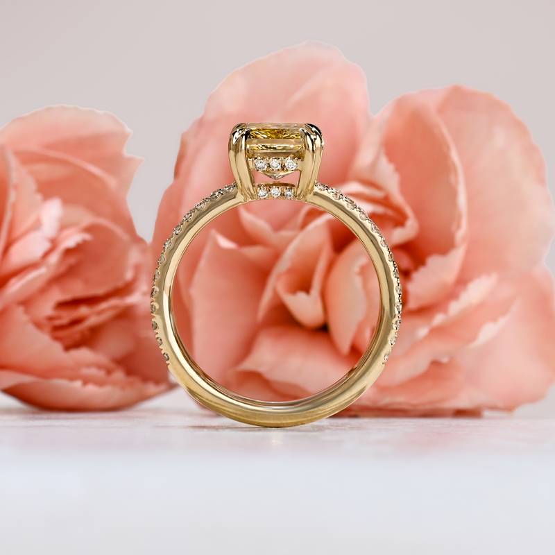 Duo Stella 2-1/2ct Fancy Yellow