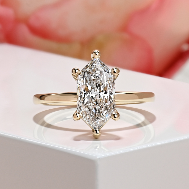 Whisper Duchess Hexagon 2ct Solitaire