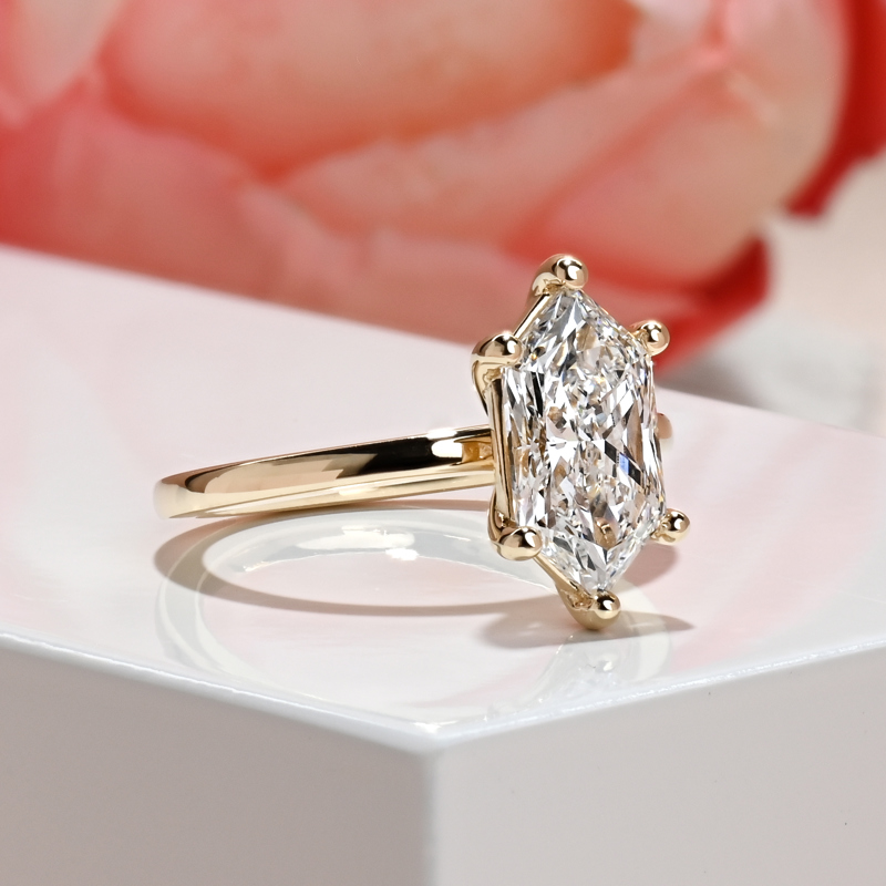 Whisper Duchess Hexagon 2ct Solitaire