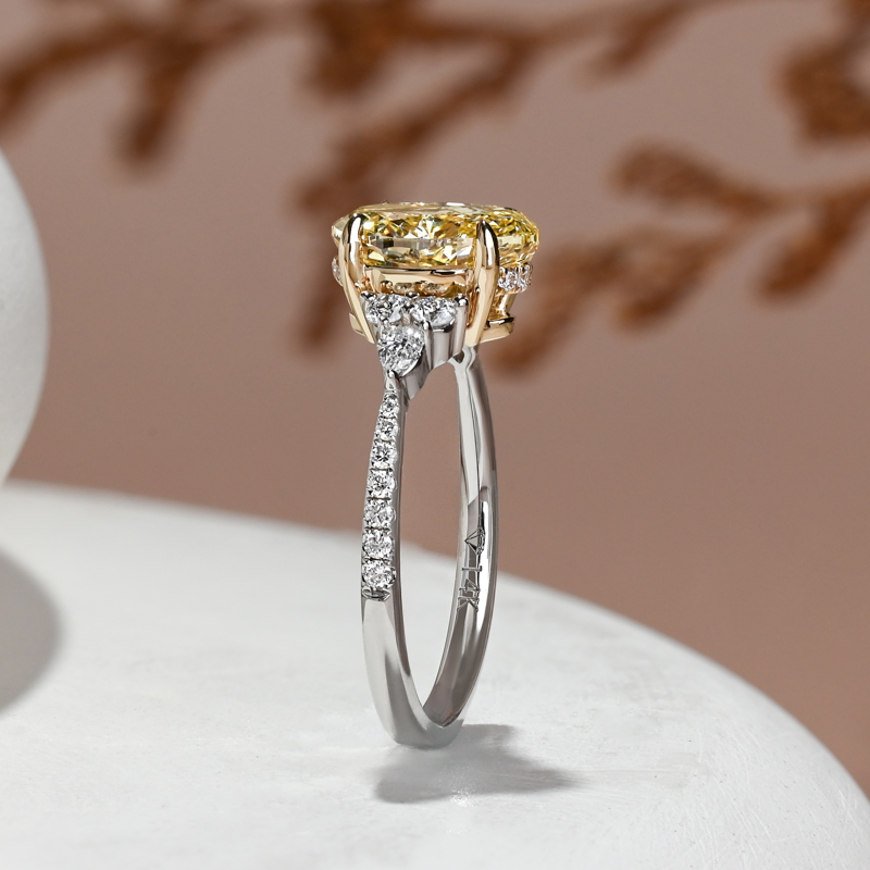 Gracelyn 2ct Oval Fancy Yellow