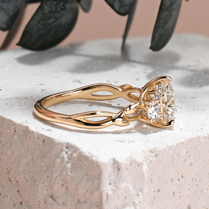 Autumn Vine 2ct Heart Ring