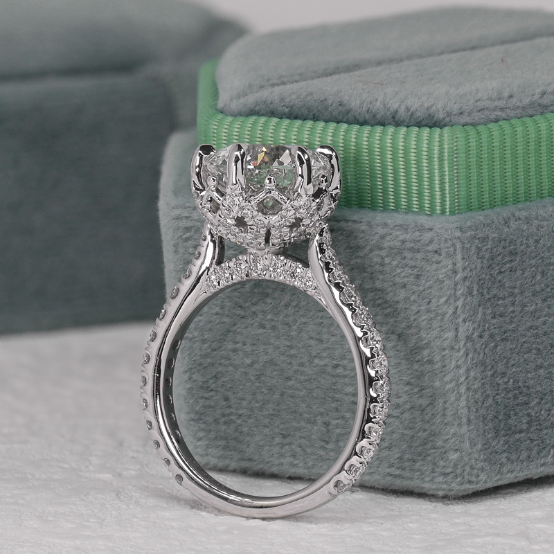 Tulip Crown 3ct Round