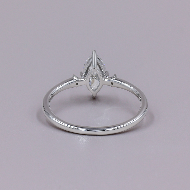 Petite Three Stone 1ct Marquise