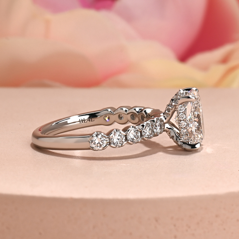 Custom Valentina 1-3/4ct Elongated Cushion