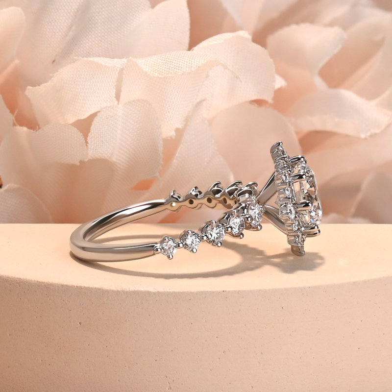 Heiress Halo Custom 2ct Round