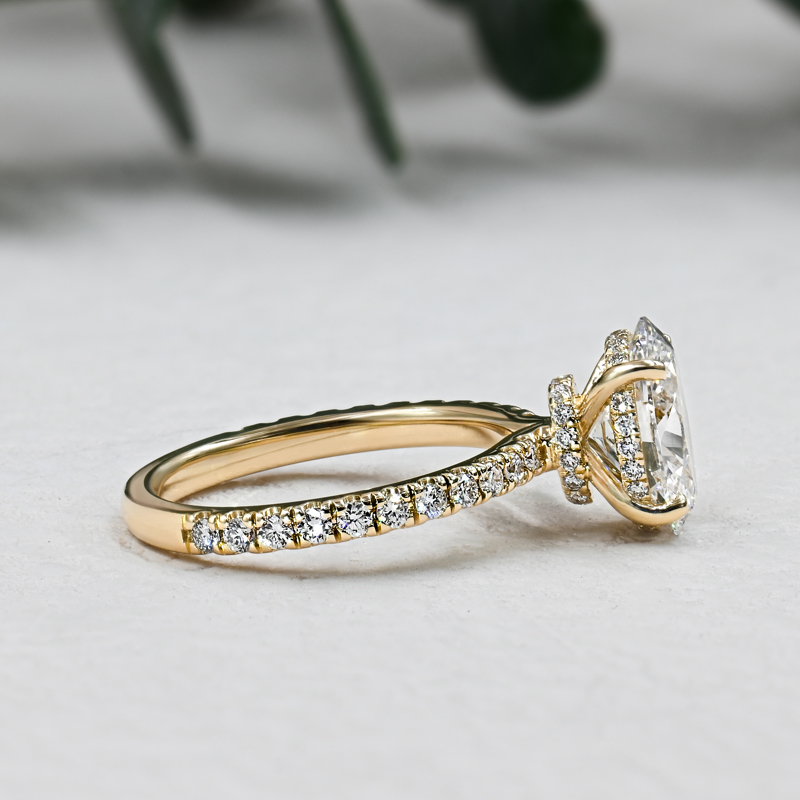 Luxe Duo Lumiere 2-1/4ct Oval