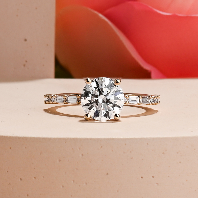 Classic Baguette Round 1-3/4ct