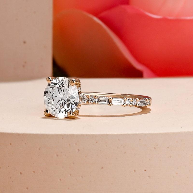 Classic Baguette Round 1-3/4ct