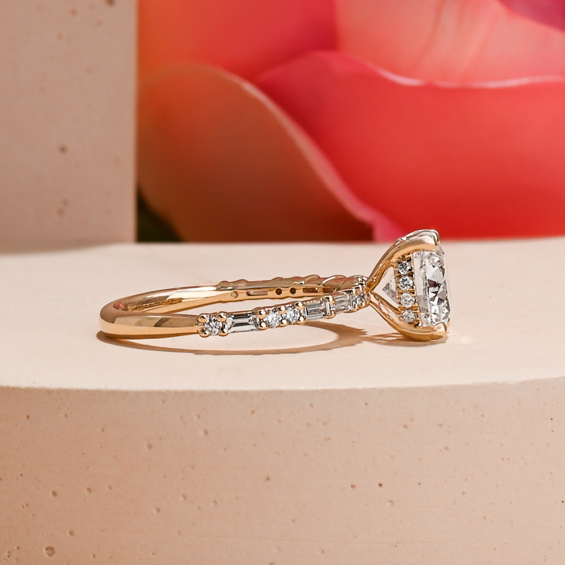 Classic Baguette Round 1-3/4ct