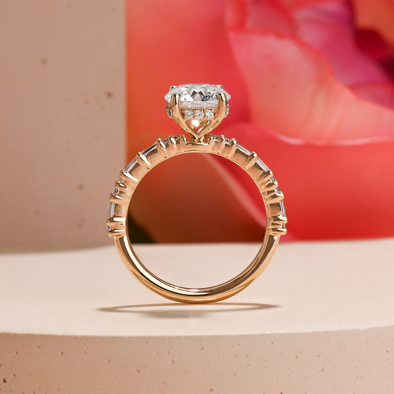 Classic Baguette Round 1-3/4ct