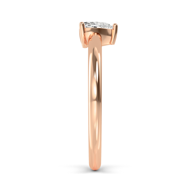 Rose Gold Lab Grown Diamond Luca Heart (1/2ct)