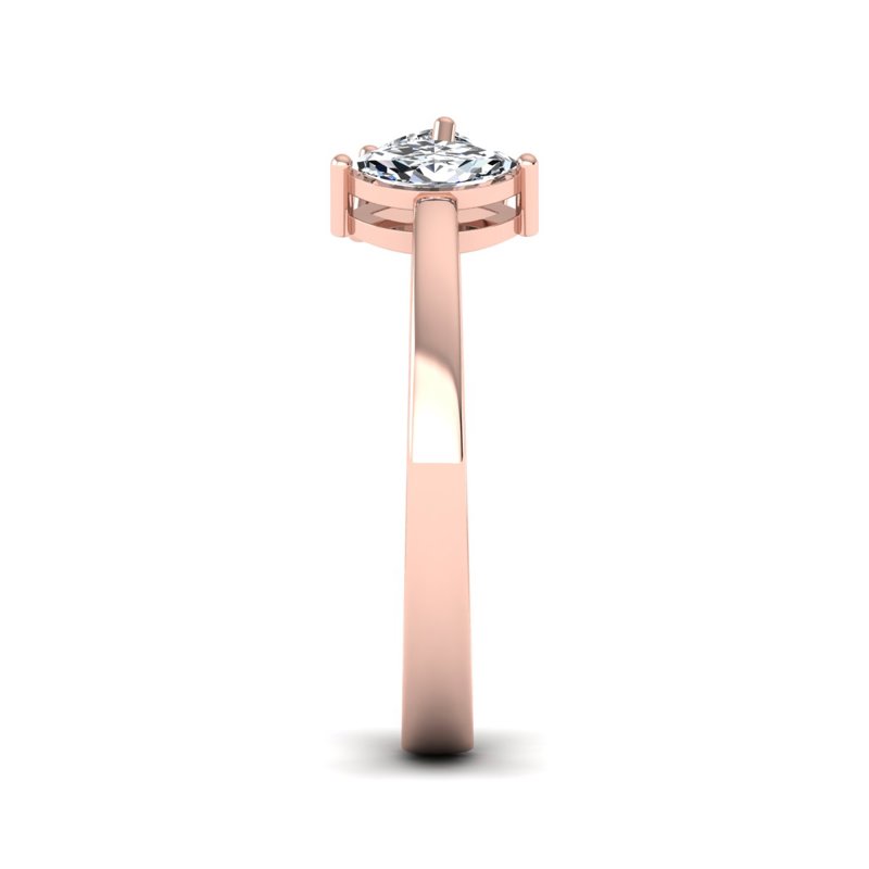 Rose Gold Ensley Open Ring (1/2ctw)