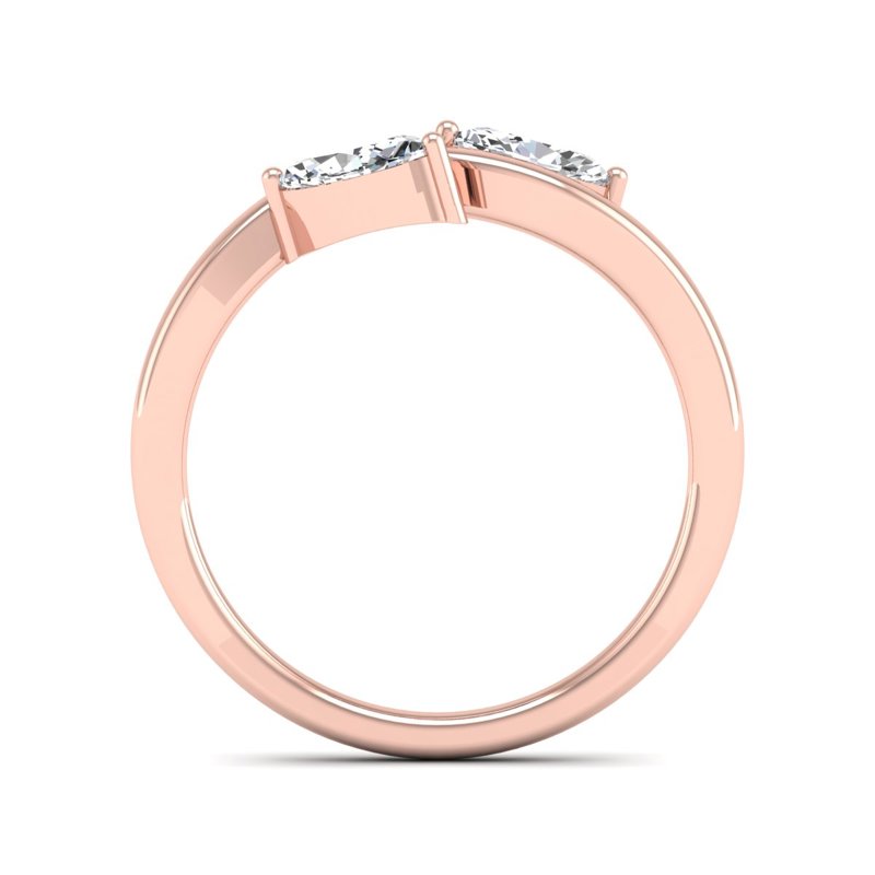 Rose Gold Skyla Marquise Ring