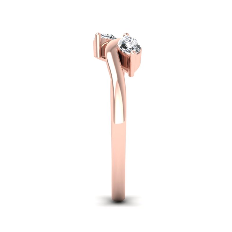 Rose Gold Skyla Marquise Ring