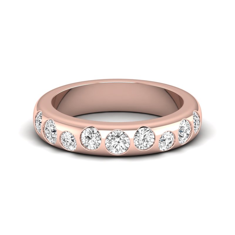 Rose Gold Marisol Band (1ctw)