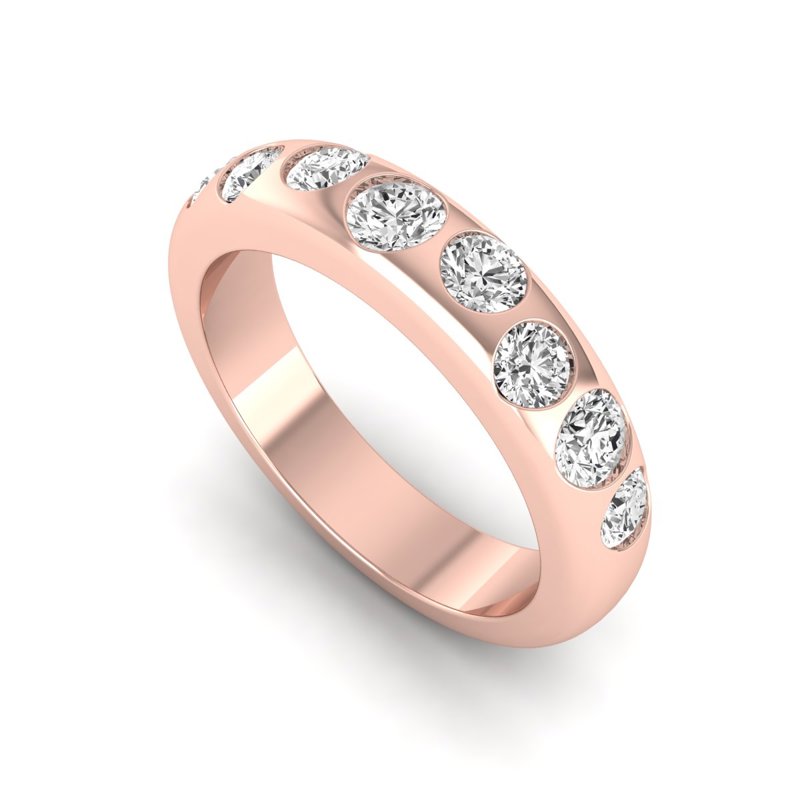 Rose Gold Marisol Band (1ctw)