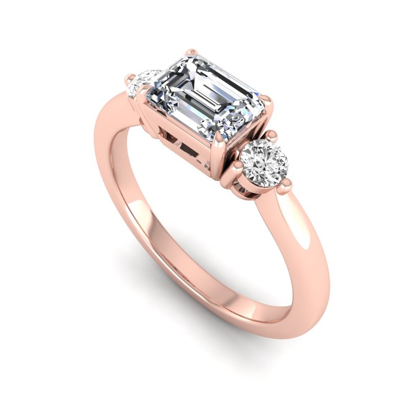 Rose Gold Rita Fashion Ring (1 1/4ctw)
