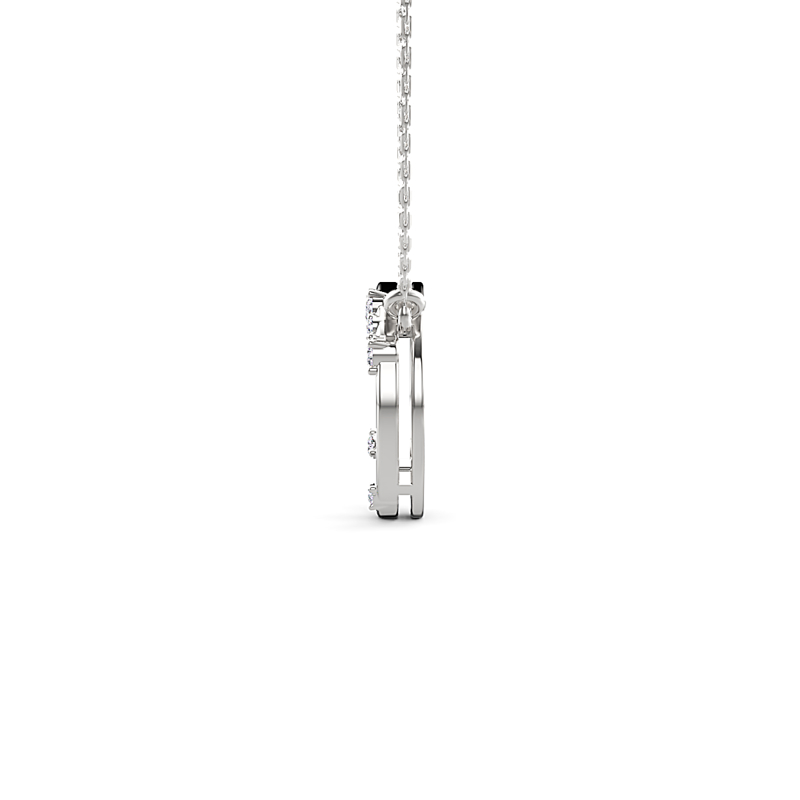 Silver Celestial Circle Pendant