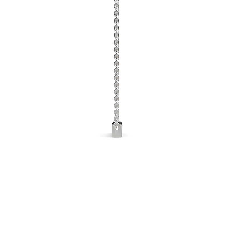Silver Luminous Bar Pendant
