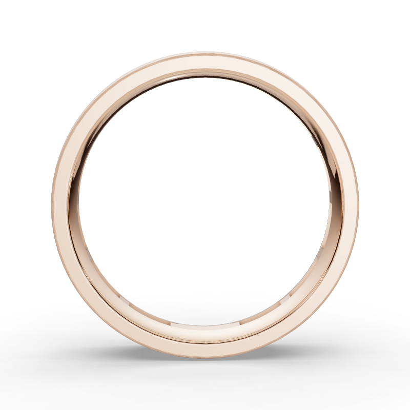 Rose Gold Kai East West Diamond Baguette Eternity