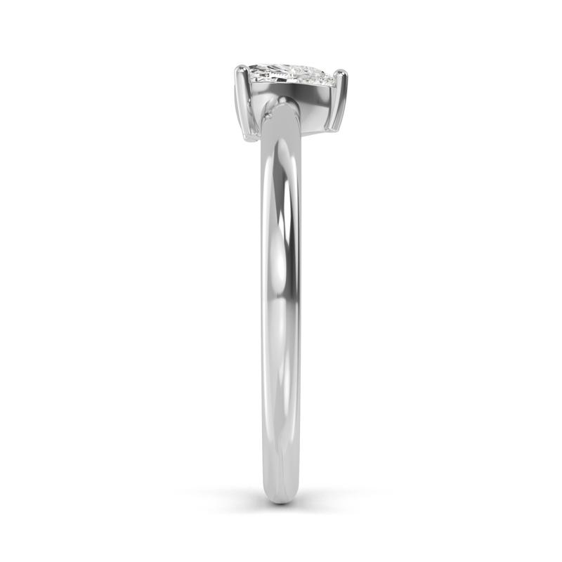 White Gold Lab Grown Diamond Luca Heart (1/2ct)