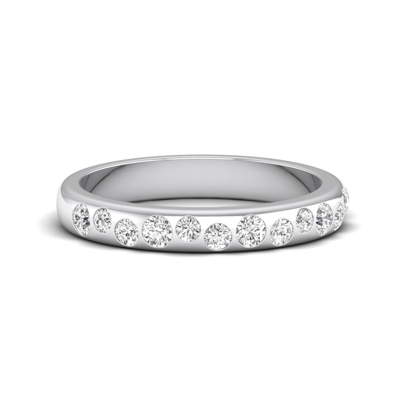 White Gold Petite Marisol Band (1/2ctw)