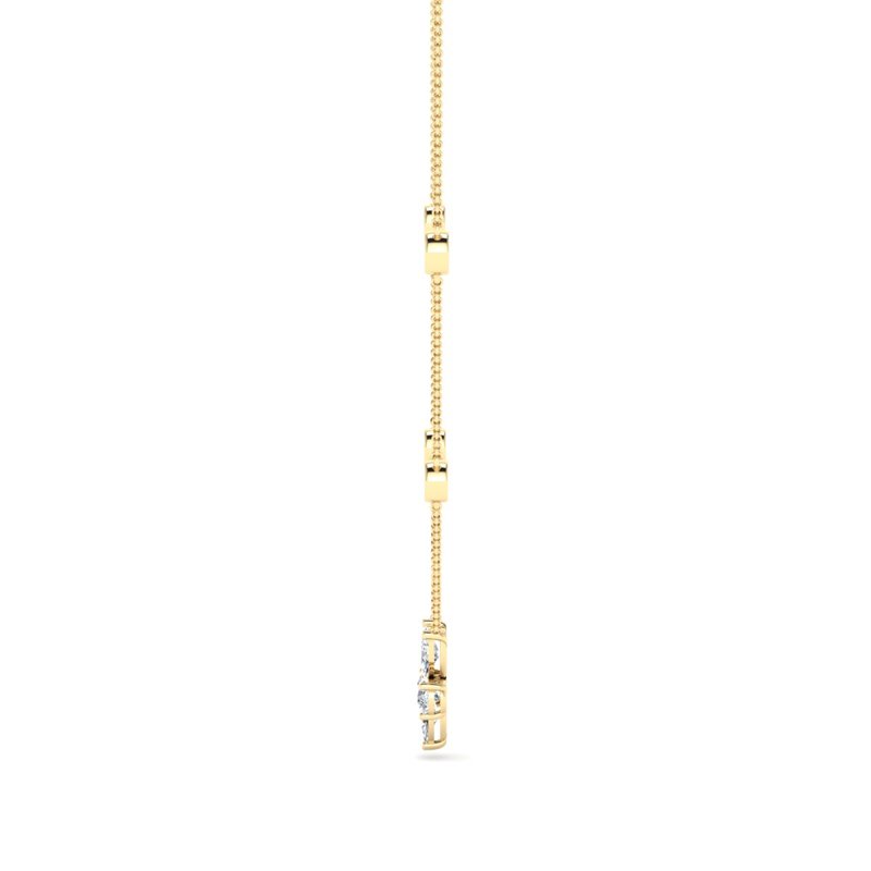 Yellow Gold Bloom Couture Pendant (3ctw)