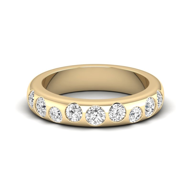 Yellow Gold Marisol Band (1ctw)