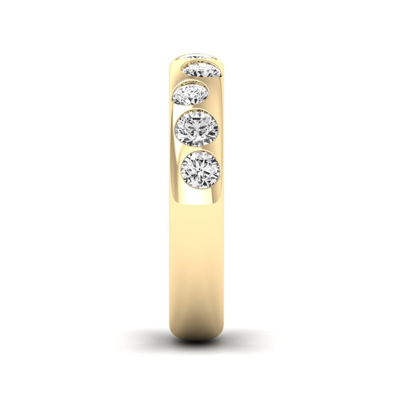 Yellow Gold Marisol Band (1ctw)