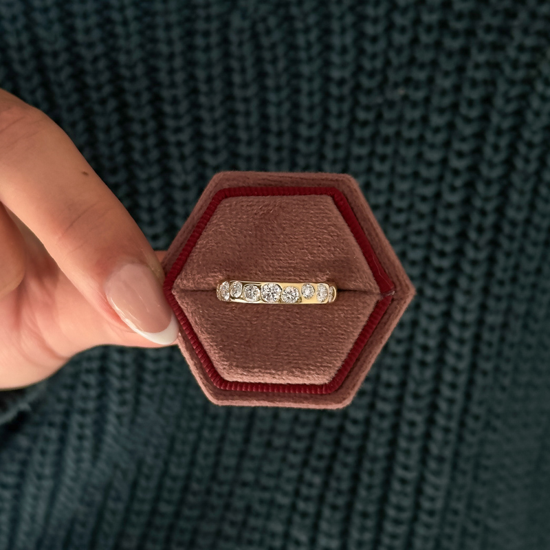 Rose Gold Marisol Band (1ctw)