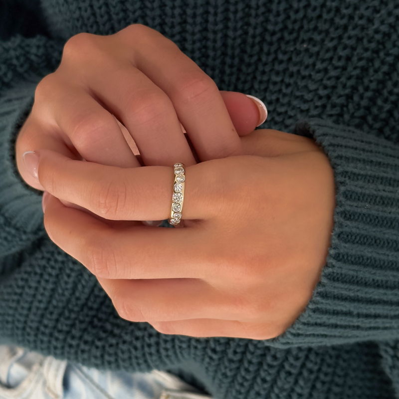 Rose Gold Marisol Band (1ctw)
