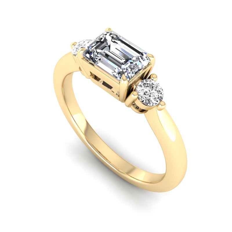 Yellow Gold Rita Fashion Ring (1 1/4ctw)