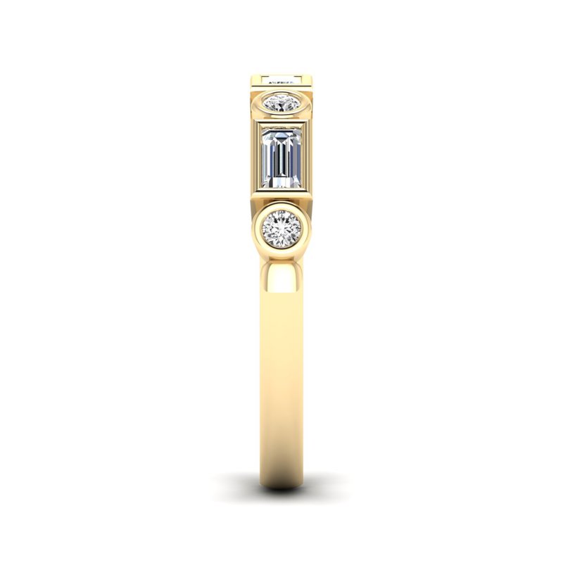 Yellow Gold Dani Band (1/2ctw)