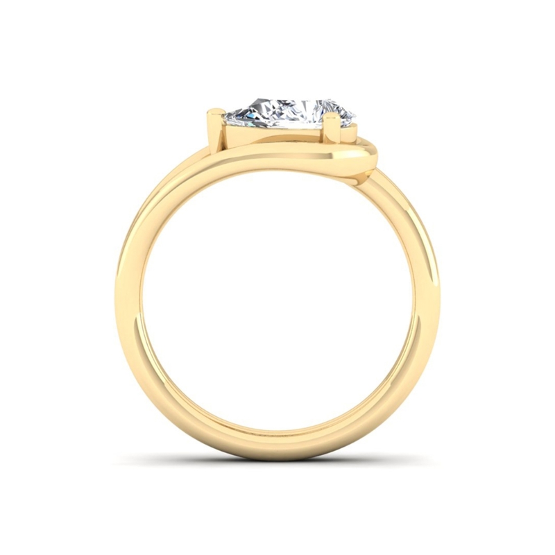 Yellow Gold Sadie Pear Twist (1ct)