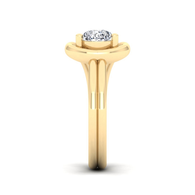 Yellow Gold Sadie Pear Twist (1ct)