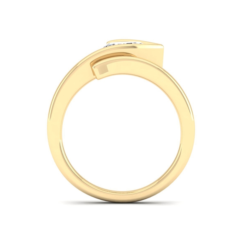 Yellow Gold Nora Pear Twist (1ct)