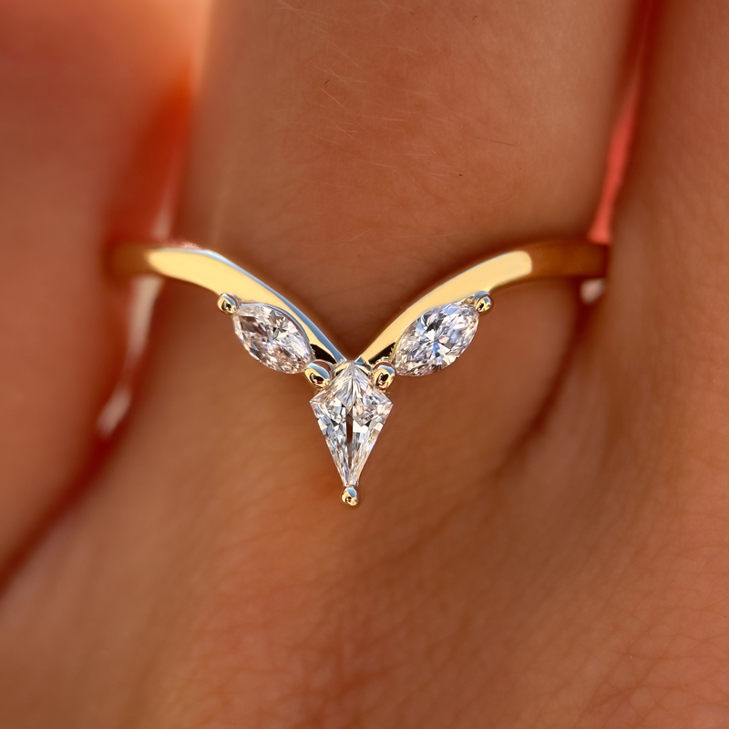 Vertex Kite & Marquise Band