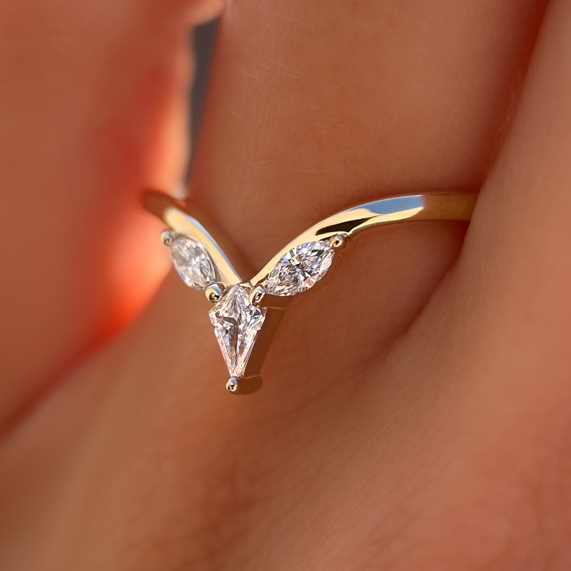 Vertex Kite & Marquise Band