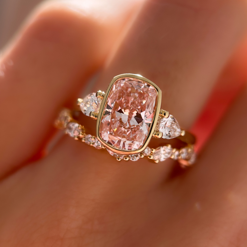 Galene Marquise & Round Band