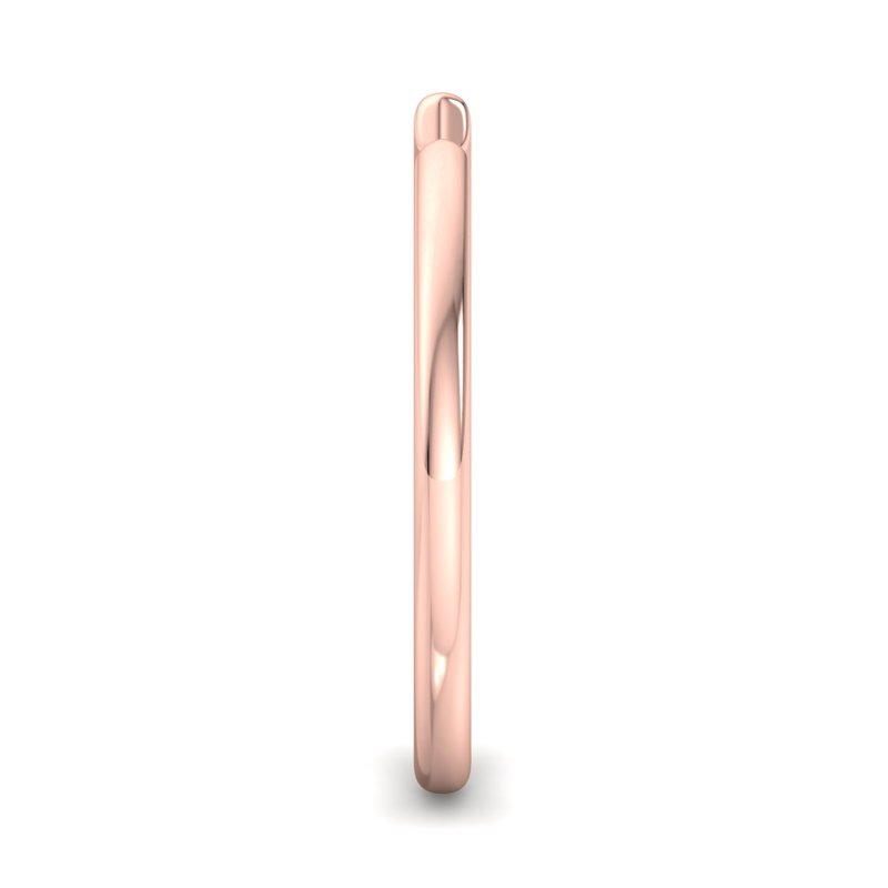 Rose Gold Fay Open Wedding Band