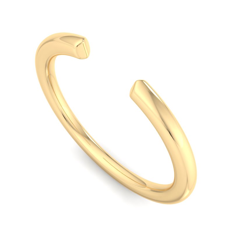 Yellow Gold Fay Open Wedding Band