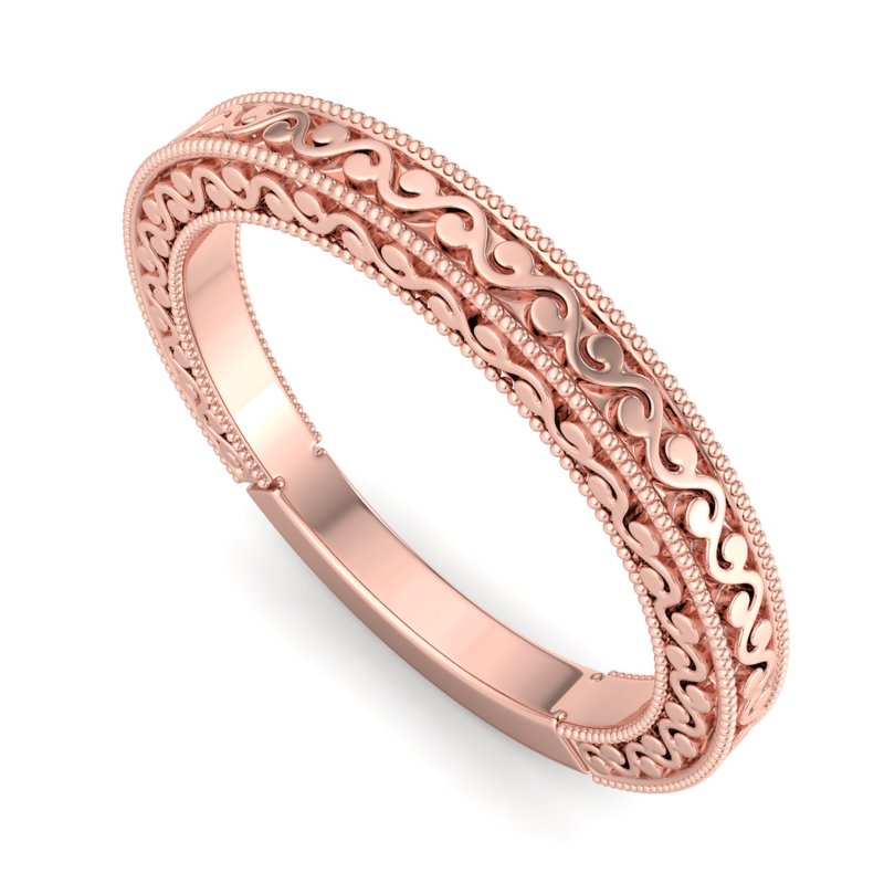 Rose Gold Presley Band