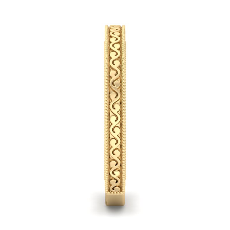 Yellow Gold Presley Band