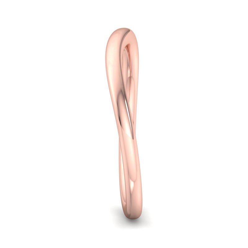 Rose Gold Swirl Band